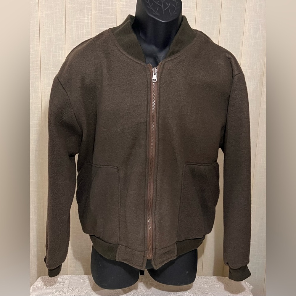 Vintage 80s Men’s Trophy Club Full Zip Hunting Jacket Coat M